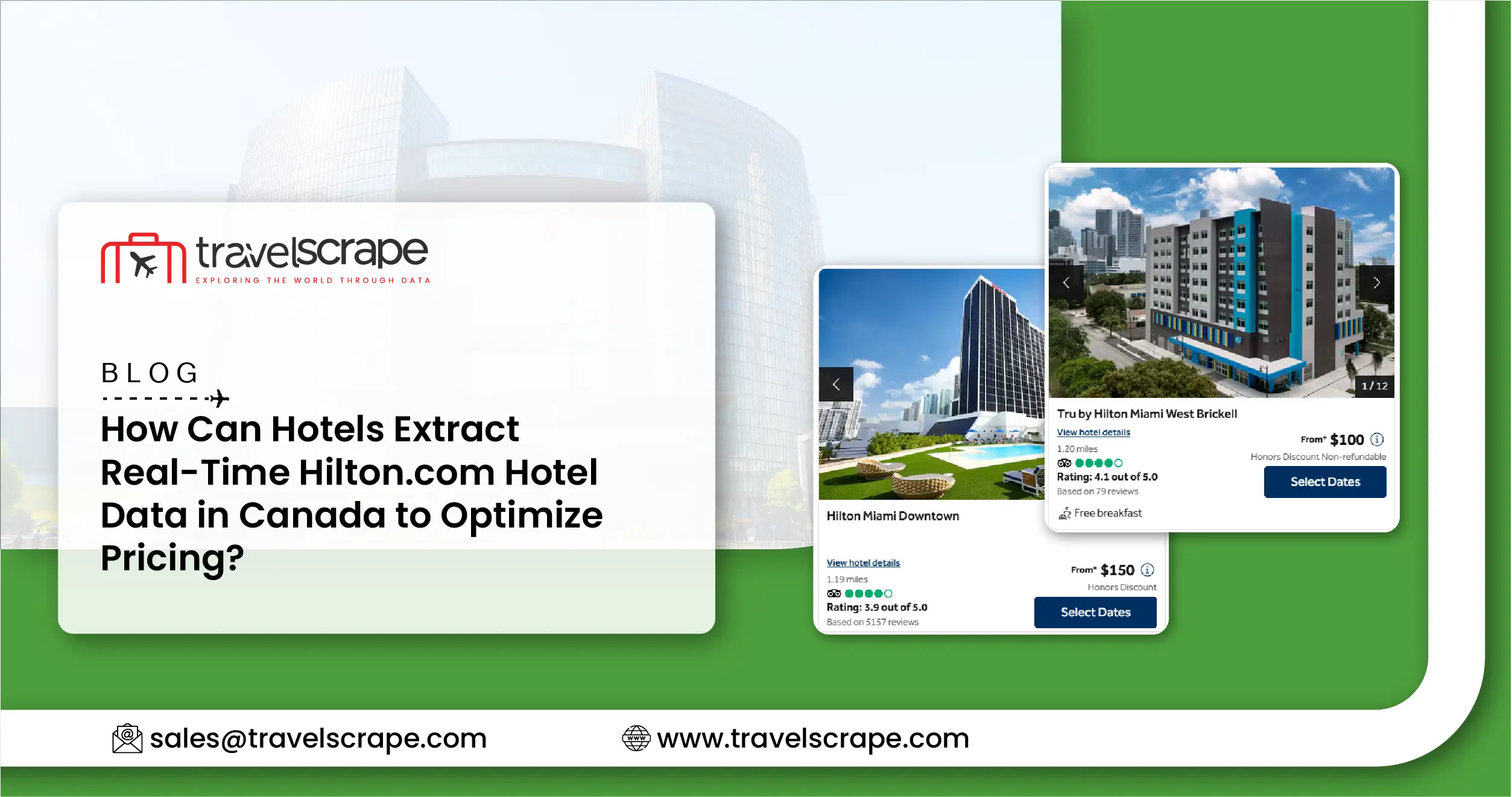 How Can Hotels Extract Real-Time Hilton com Hotel Data